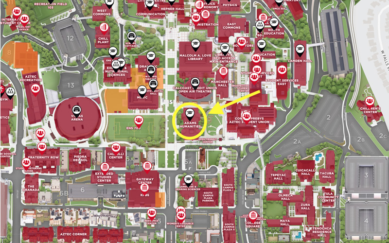 South PARC: Adams-Humanities 4231